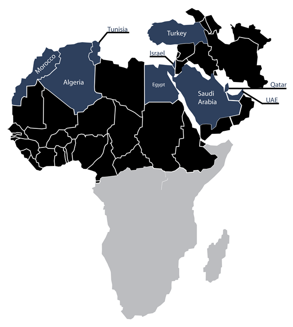 world map